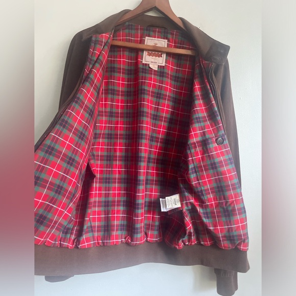 BARACUTA G9 Suede Harrington Jacket brown - Picture 8 of 8